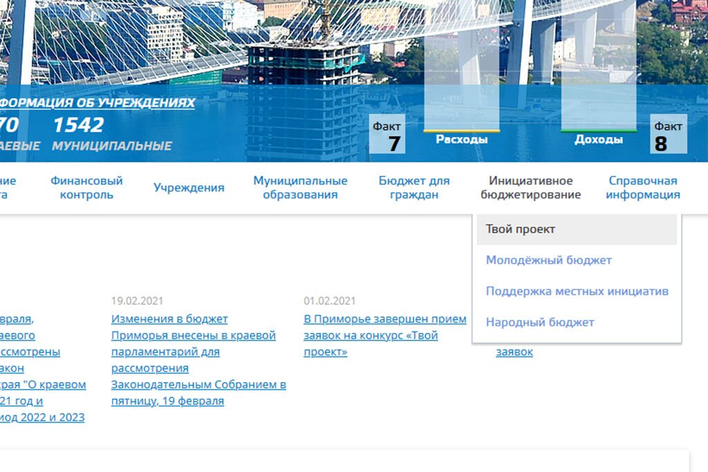 В Находке продолжается голосование по заявкам конкурса «Твой проект»