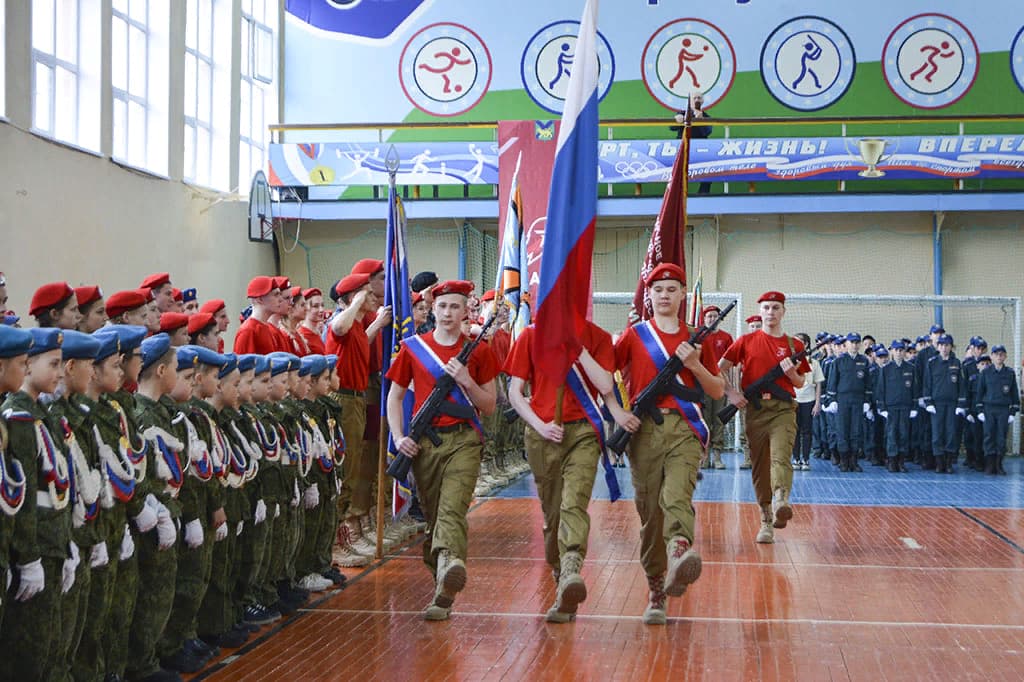 Школьники Находки пополнили ряды «Юнармии»