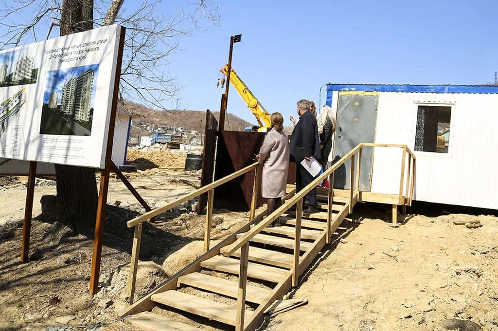 Административная комиссия Находки провела рейд по строительным объектам