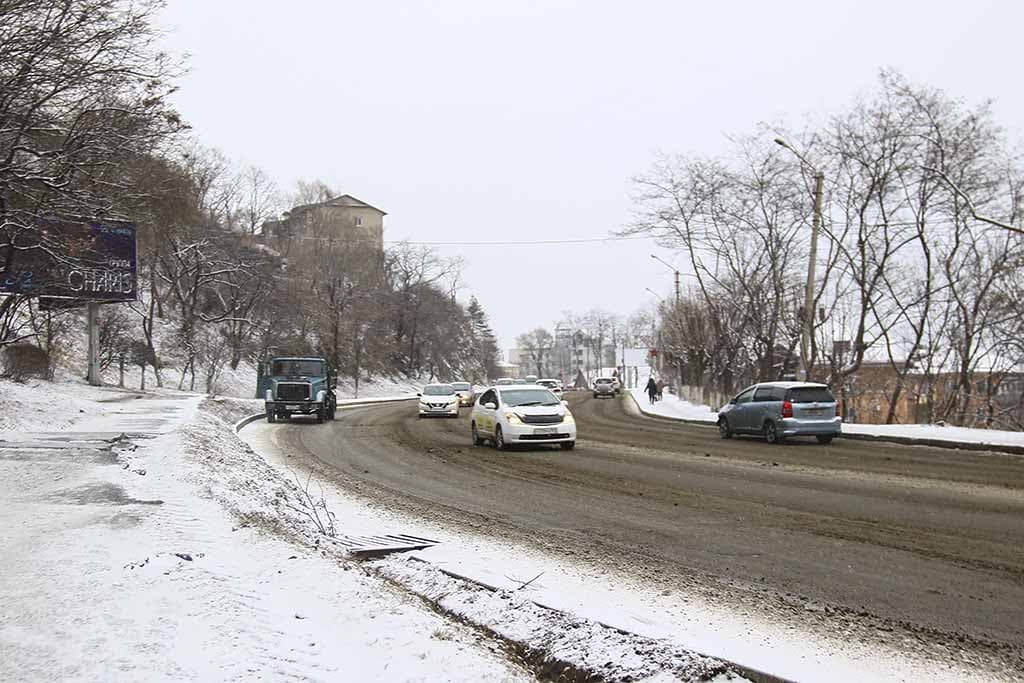 Администрация Находки сообщает об убранных улицах города от снега