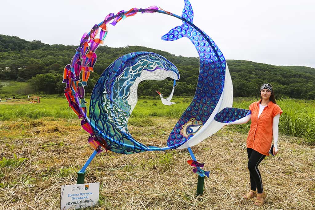В Ливадии состоялось открытие семейного арт–парка «Китовая деревня»