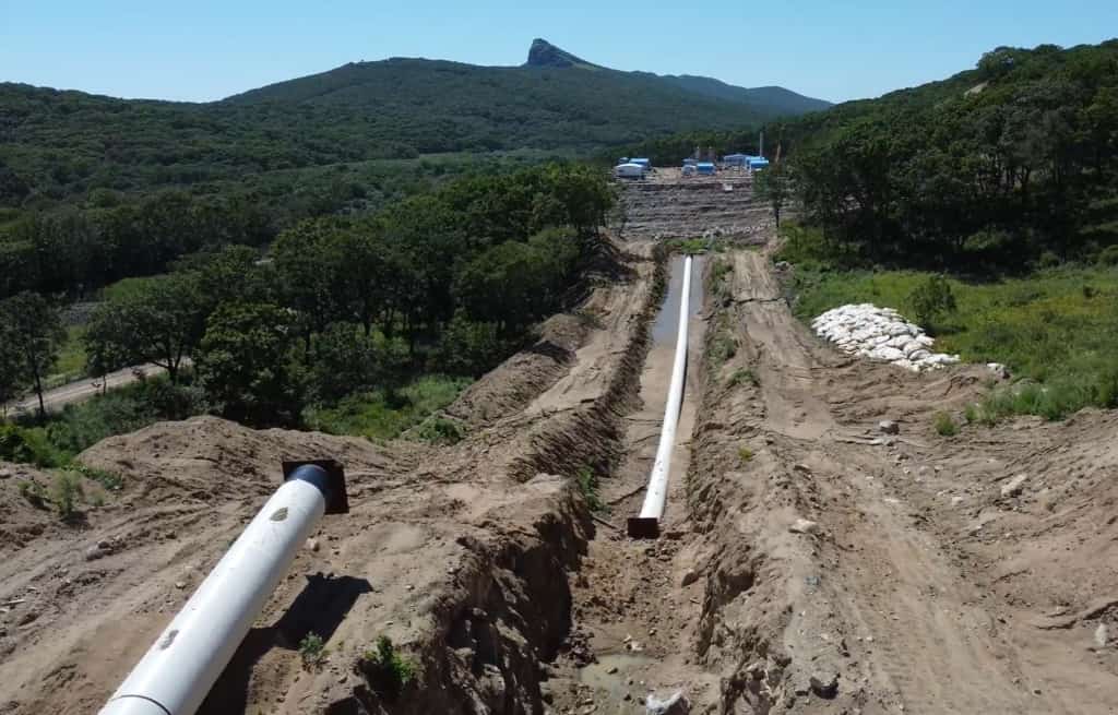 Строительство газопровода в Находку вышло на финальную стадию