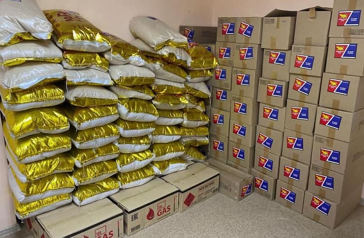 Приморские компании отправили Гуманитарный груз в зону боевых действий
