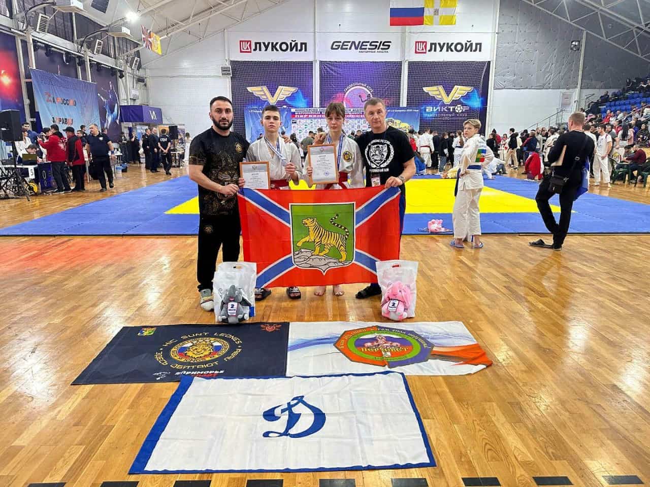 Находкинские спортсмены выступили на Первенстве России по рукопашному бою