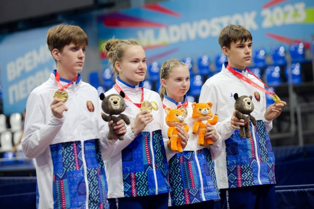 Первым чемпионам международных игр «Дети Приморья» вручили награды