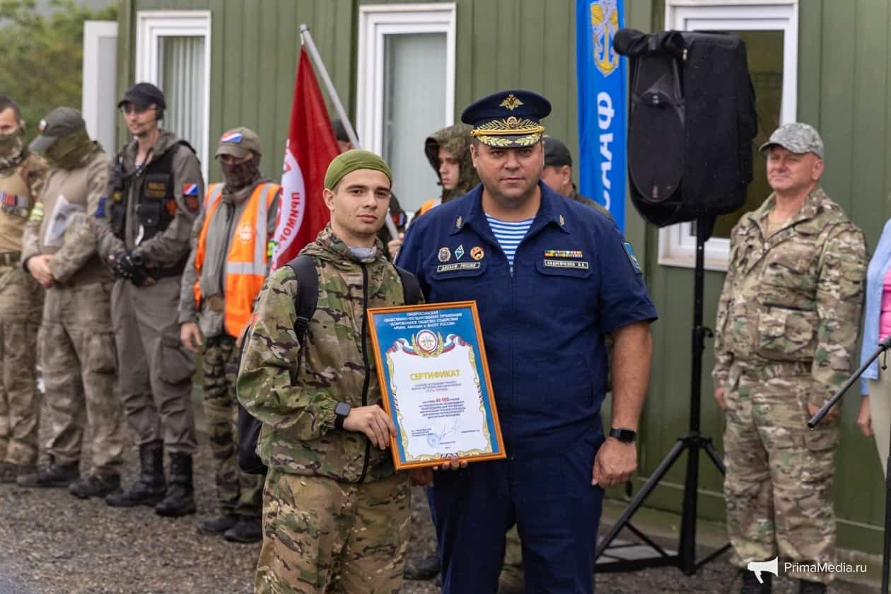 В Приморье состоялся финал военно-исторического многоборья «Путь героев» |  Новости