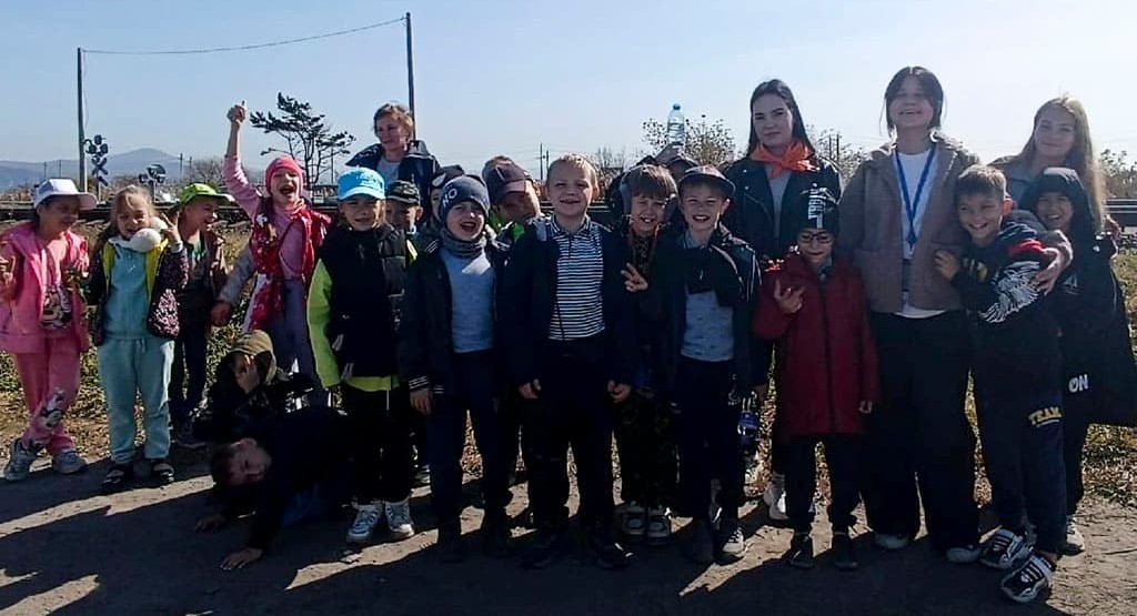 Находкинские школьники приняли участие в акции «Вода России»