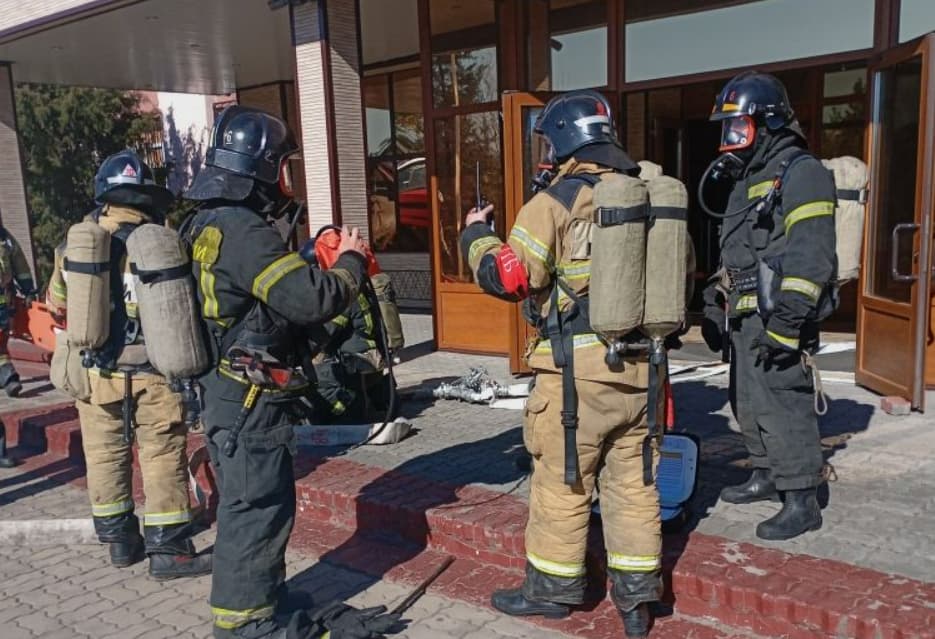 В Находке прошли пожарно-тактические учения в филиале ФГБОУ ВО «ВВГУ»