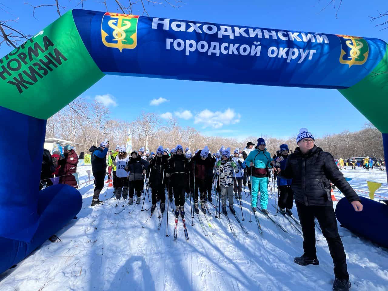 В Партизанском городском округе прошла всероссийская гонка «Лыжня России»