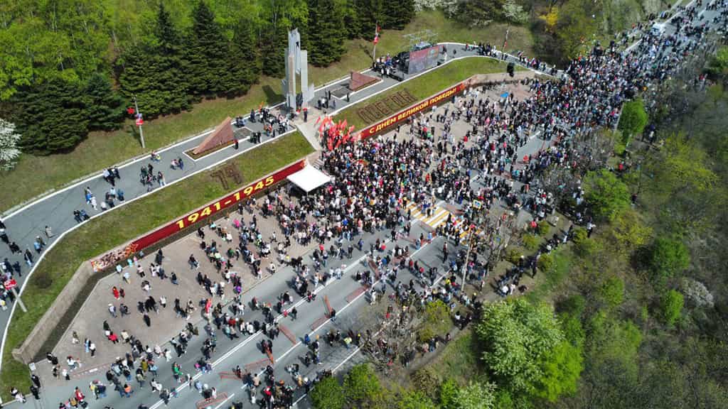 В Находке состоялось торжественное мероприятие, посвященное 79-ой годовщине Победы в Великой Отечественной войне